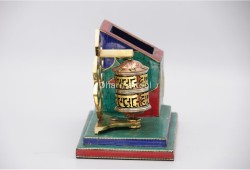 Prayer Wheel Pen Holder – Tibetan Desk Ornament