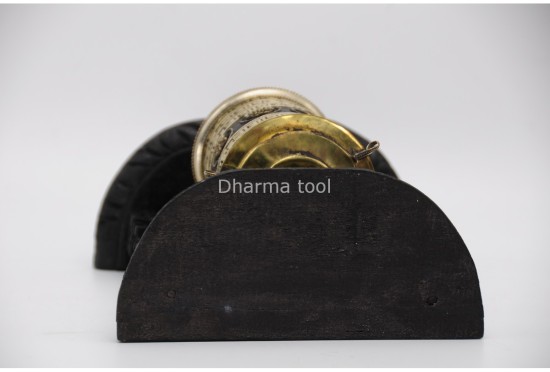 7.5-Inch Wall Hanging Tibetan Prayer Wheel – Austamangal Symbols