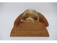 8-Inch Wall Hanging Tibetan Prayer Wheel – 2 Line Mantra