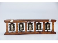 5-in-1 Tibetan Prayer Wheel – 15.5 Inch Wall Hanging or Tabletop