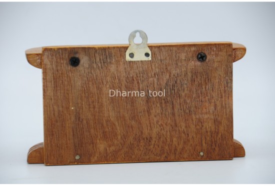 3 in 1 Tibetan Prayer Wheel 7 Inch Tabletop Wall Hanging