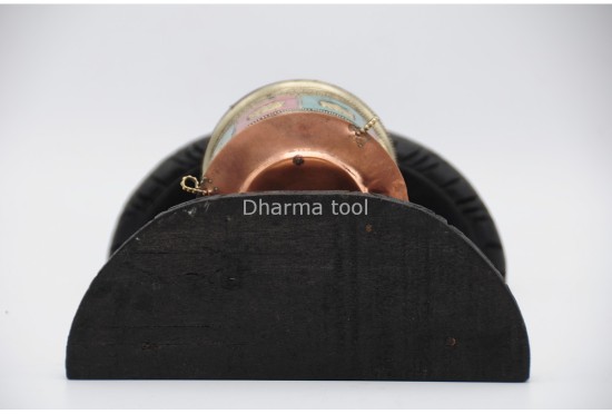 9-Inch Wall Hanging Tibetan Prayer Wheel – Eight Lucky Symbols