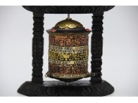 6 Inch Wall Hanging Tibetan Prayer Wheel Eight Lucky Symbols