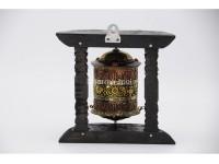 6 Inch Wall Hanging Tibetan Prayer Wheel Eight Lucky Symbols