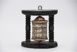 5-Inch Wall Hanging Tibetan Prayer Wheel – Mantra Wheel