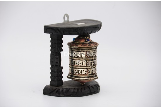 5-Inch Wall Hanging Tibetan Prayer Wheel – Mantra Wheel