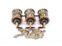 8 Inch Dragon Prayer Wheel Tabletop Wall Hanging