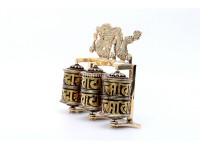 8 Inch Dragon Prayer Wheel Tabletop Wall Hanging