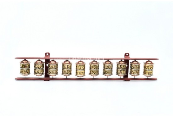 10 in 1 Wall Hanging    Tibetan Prayer Wheel