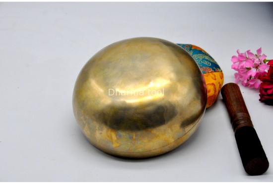 7-Inch Tibetan Therapy Singing Bowl – Premium Handmade Massage Singing Bowl