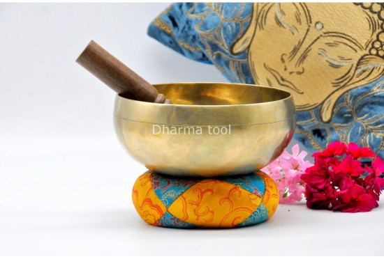 7-Inch Tibetan Therapy Singing Bowl – Premium Handmade Massage Singing Bowl