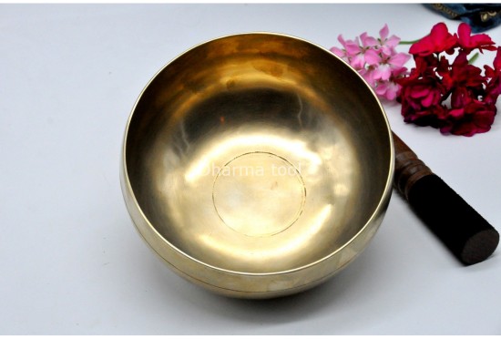 7-Inch Tibetan Therapy Singing Bowl – Premium Handmade Massage Singing Bowl