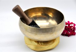 8-Inch Tibetan Therapy Singing Bowl – Premium Massage Singing Bowl for Deep Relaxation