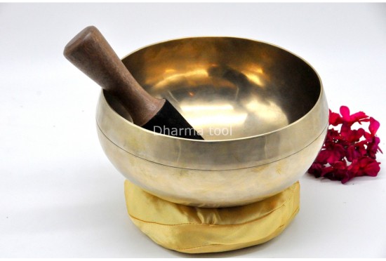 8-Inch Tibetan Therapy Singing Bowl – Premium Massage Singing Bowl for Deep Relaxation