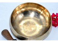8-Inch Tibetan Therapy Singing Bowl – Premium Massage Singing Bowl for Deep Relaxation