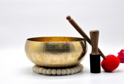 10-Inch Therapeutic Singing Bowl for Body Massage – Deep Vibration Healing Bowl