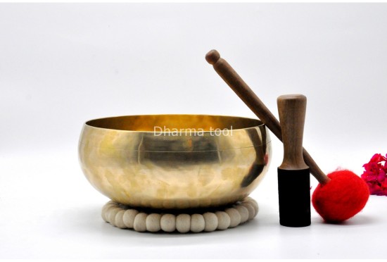 10-Inch Therapeutic Singing Bowl for Body Massage – Deep Vibration Healing Bowl