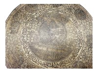 Green Tara Carved Tibetan Gong