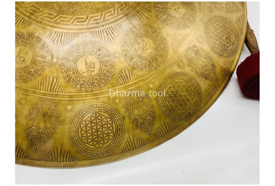 Flower of Life Tibetan Gong – Sound Healing & Meditation