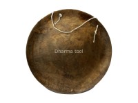 Buddha Shakti Himalayan Gong – Mantra Carved Temple Gong