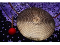 Tibetan Conch Carved Gong – Sound Healing & Meditation