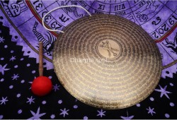 Tibetan Conch Carved Gong – Sound Healing & Meditation