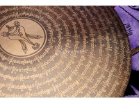 Tibetan Conch Carved Gong – Sound Healing & Meditation