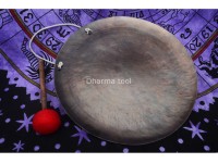 Tibetan Conch Carved Gong – Sound Healing & Meditation
