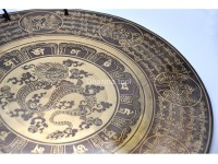 Dragon Etched Tibetan Gong for Chakra Healing