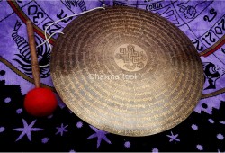 Endless Knot Tibetan Gong for Sound Healing and Meditation