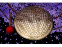 Flower of Life Tibetan Gong for Chakra Healing and Meditation