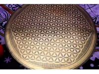 Flower of Life Tibetan Gong for Chakra Healing and Meditation