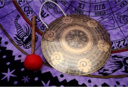 Mantra Carved Tibetan Gong – Sound Healing & Meditation