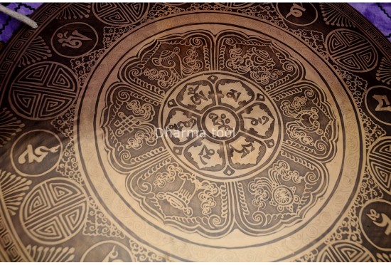 Mantra Mandala Tibetan Gong
