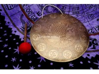 Tree of Life Carved Tibetan Gong