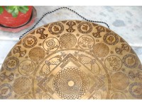 Chau Gong with Flower of Life Mandala