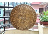 Chau Gong with Flower of Life Mandala