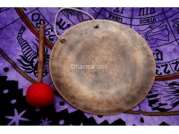 Tibetan OM Carved Gong