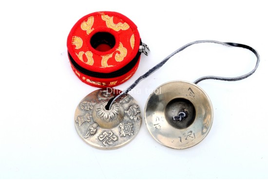 Prime Quality Austamangal Embossed Tibetan Chimes