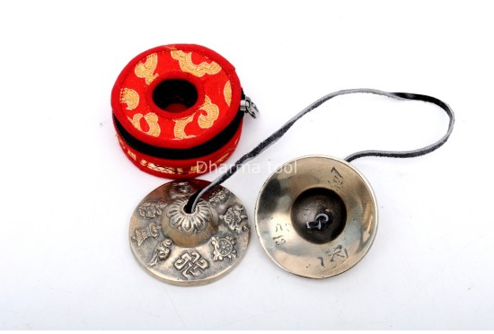 Prime Quality Austamangal Embossed Tibetan Chimes