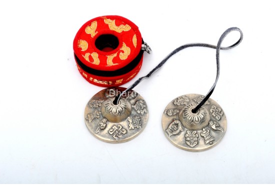 Prime Quality Austamangal Embossed Tibetan Chimes