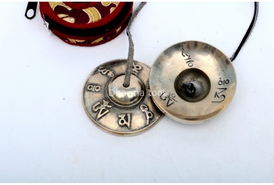 Prime Quality Mantra Embossed Tibetan Chimes Handmade in Nepal