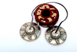 Prime Quality Mantra Embossed Tibetan Chimes Handmade in Nepal