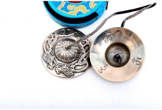 Dragon Embossed Tibetan Chimes Handmade in Nepal