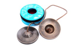 Bronze Tibetan Tingsha Bell – 3 Inch Handmade in Nepal