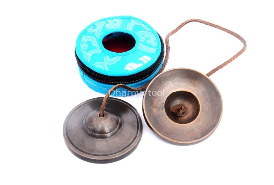 Bronze Tibetan Tingsha Bell – 3 Inch Handmade in Nepal
