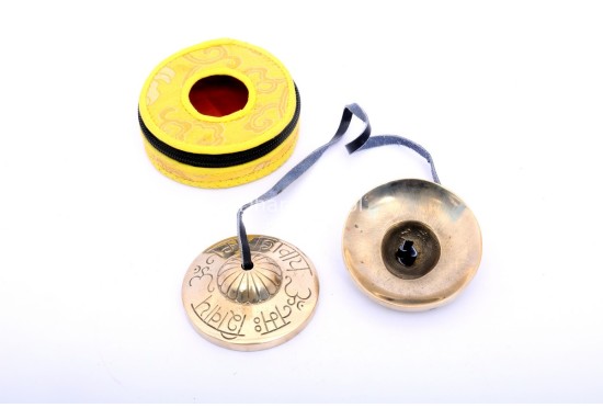 Om Namah Shivaya Tingsha – 2.5 Inch Handmade in Nepal