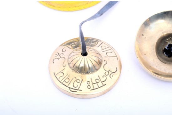 Om Namah Shivaya Tingsha – 2.5 Inch Handmade in Nepal