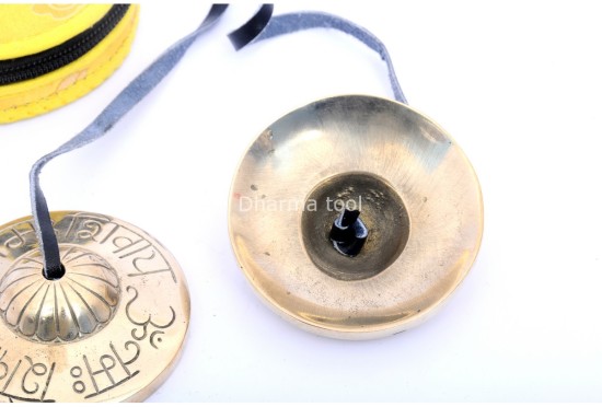 Om Namah Shivaya Tingsha – 2.5 Inch Handmade in Nepal