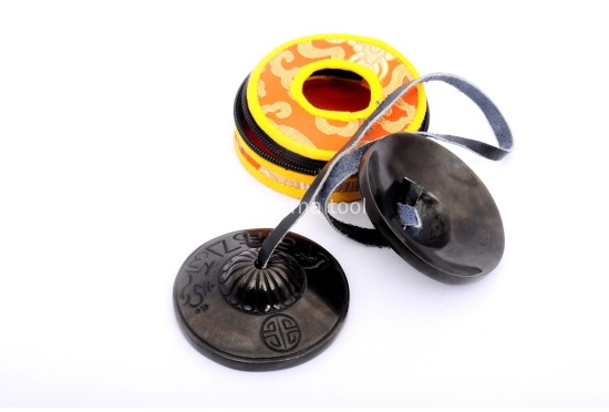 Full Moon Tingsha – 3 Inch Handmade in Nepal